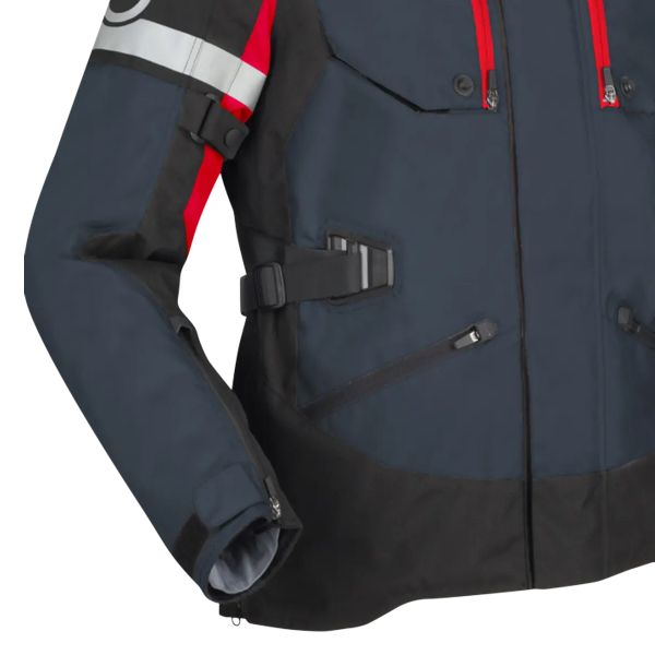 Bering Halifax Black Anthracite Red