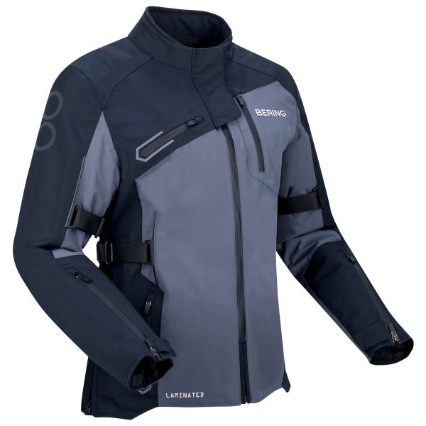 Motorradweste Bering Lady Oxygen Jacket Schwarz grau