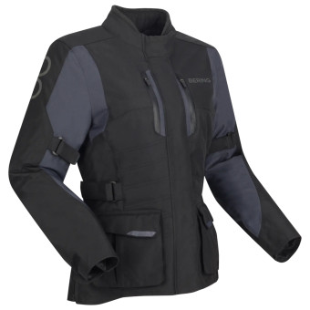 Motorradweste Bering Lady Siberia Black Grey