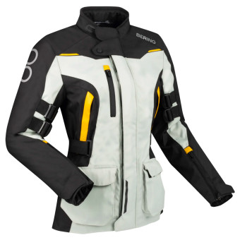 Motorradweste Bering Lady Zephyr Black Grey Yellow
