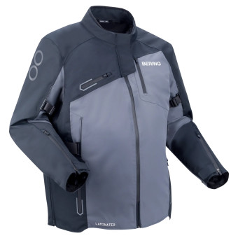 Motorradweste Bering Oxygen Jacket King Size Schwarz Grau