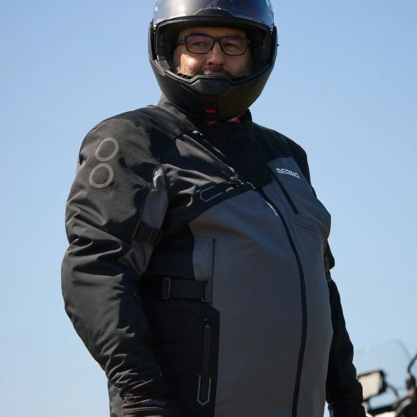 Bering Oxygen Jacket King Size Schwarz Grau