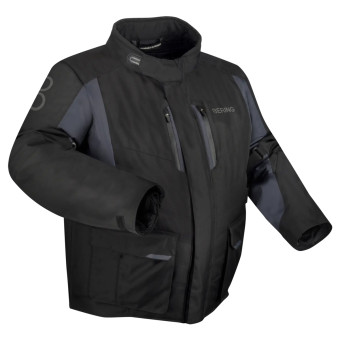 Motorradweste Bering Siberia King Size Black Grey