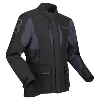 Motorradweste Bering Siberia Black Grey