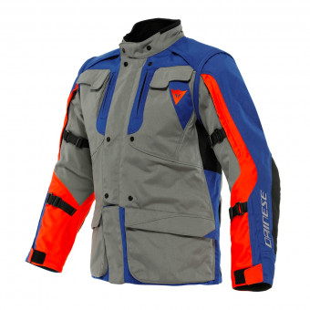 Motorradweste Dainese Alligator Tex Charcoal Grey Sodalite Blue