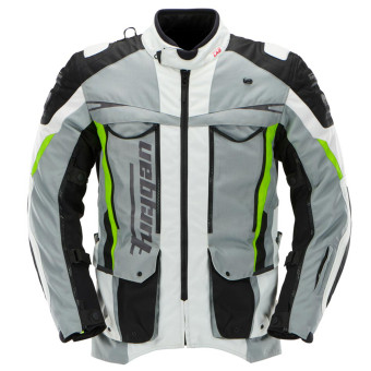 Motorradweste Furygan Montroc Kevlar Primaloft 3en1+ Black Pearl Anthracite Yellow St