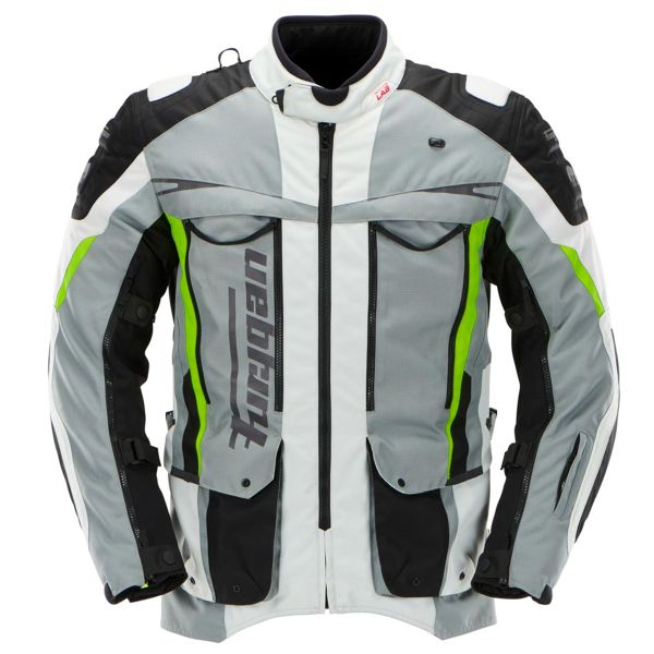 Motorradweste Furygan Montroc Kevlar Primaloft 3en1+ Black Pearl Anthracite Yellow St
