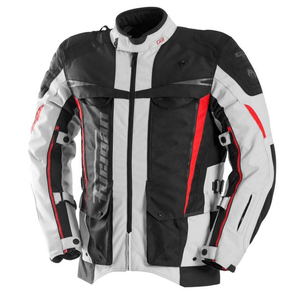 Furygan Montroc Kevlar Primaloft 3en1+ Black Pearl Red