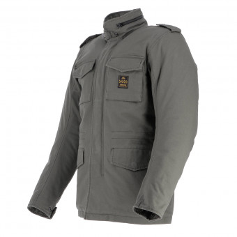 Motorradweste Helstons Division Coton Cordura Kaki