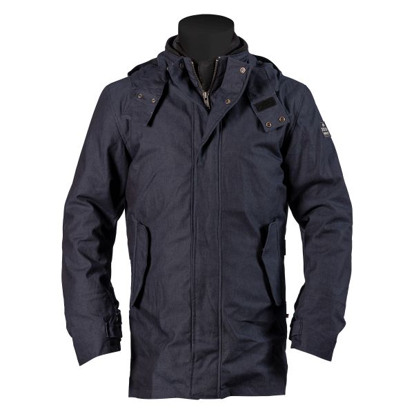 Motorradweste Helstons Fall Coat Blue