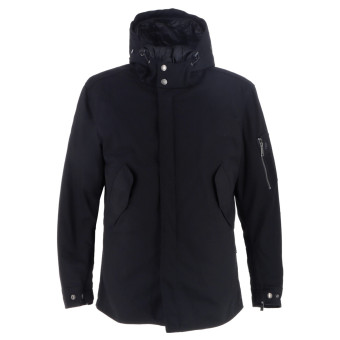 Motorradweste Helstons Mods Baumwolle Canvas Schwarz