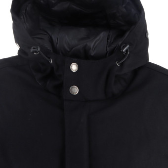 Helstons Mods Baumwolle Canvas Schwarz