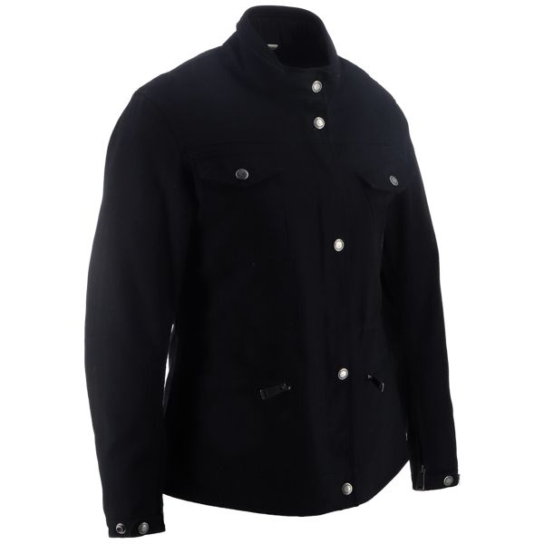 Helstons Mohave Baumwolle Canvas Schwarz