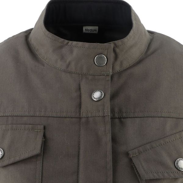 Helstons Mohave Baumwolle Canvas Khaki