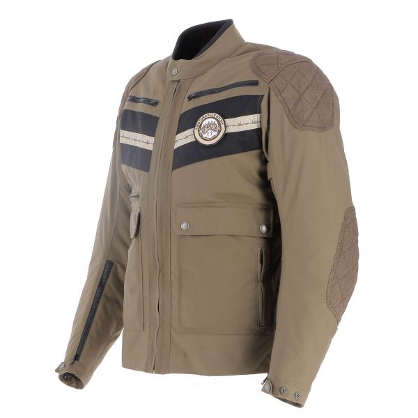 Motorradjacke Helstons Sand Kaki
