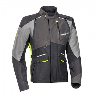 Motorradweste Ixon Balder Black Grey Bright Yellow