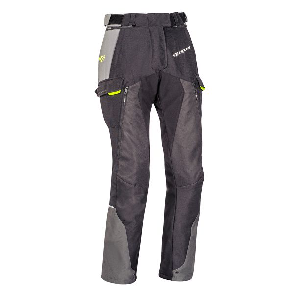 Motorradweste Ixon Balder Lady Black Grey Bright Yellow