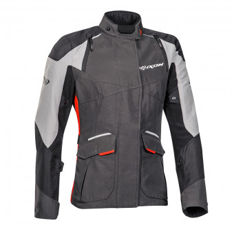 Motorradweste Ixon Balder Lady Black Grey Red