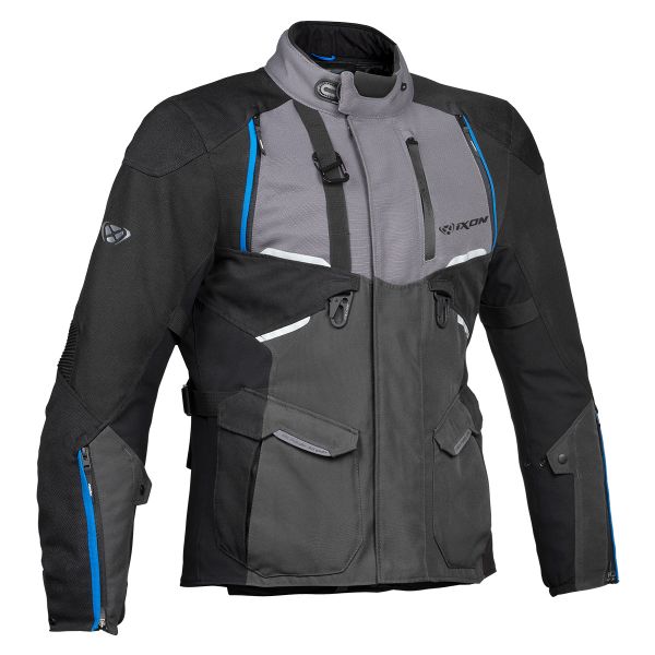 Motorradweste Ixon Eddas Grey Black Blue
