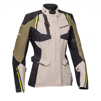 Motorradweste Ixon Eddas Lady Grege Khaki Black
