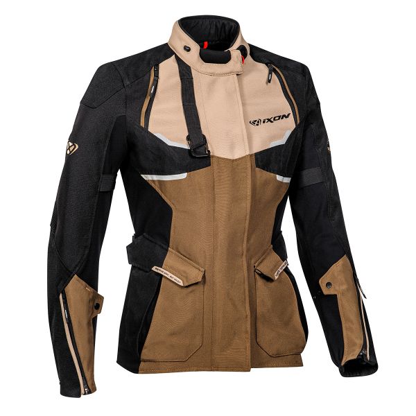 Motorradweste Ixon Eddas Lady Sand Brown Black