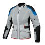 Motorradweste Ixon M-Njord Lady Light Grey Blue Bright Red