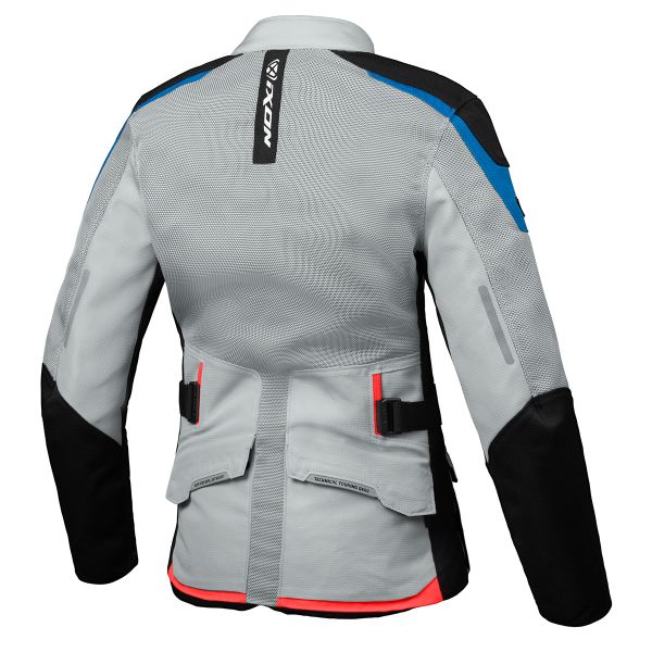 Ixon M-Njord Lady Light Grey Blue Bright Red