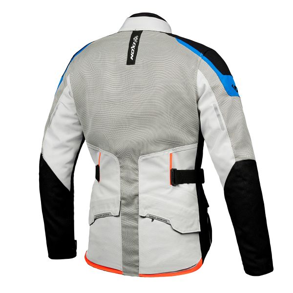 Ixon M-Njord Light Grey Blue Bright Red