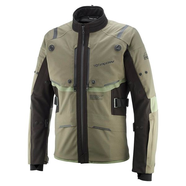 Motorradweste Ixon M-Skeid Kaki Black Motorradweste Ixon M-Skeid Kaki Black