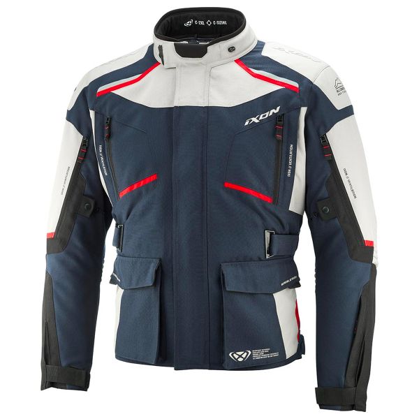 Motorradweste Ixon Midgard C Grege Navy Black Motorradweste Ixon Midgard C Grege Navy Black