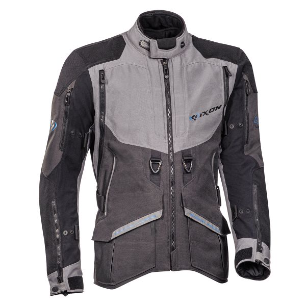 Motorradweste Ixon Ragnar Black Anthracite Grey Blue Motorradweste Ixon Ragnar Black Anthracite Grey Blue