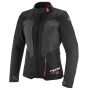 Motorradweste Ixon Tyr Lady Schwarz Anthrazit Bright Pink