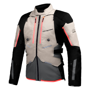 Motorradweste Ixon Vidar Grege Tactical Green Red