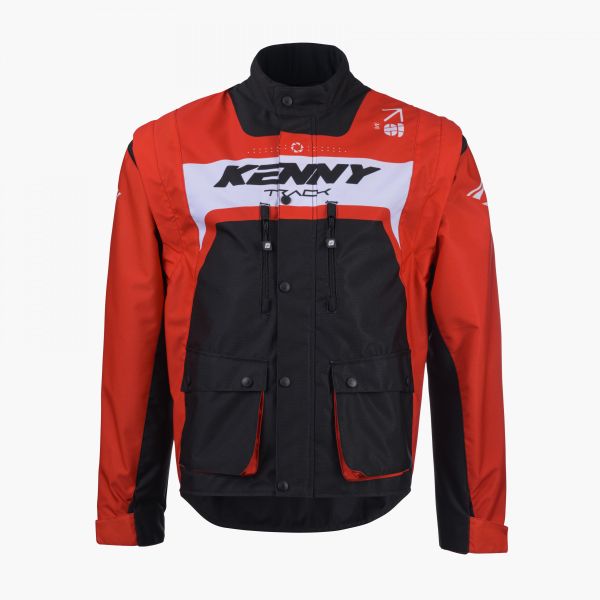 Motorradweste Kenny Track Jacket Red