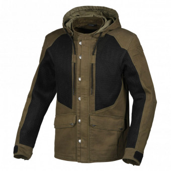 Motorradweste Macna Airstrike Green Black