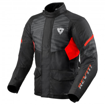 Motorradweste REV'IT Duke H2O Black Red