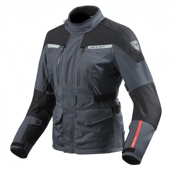 Motorradweste REV'IT Horizon 2 Ladies Black Charcoal Grey