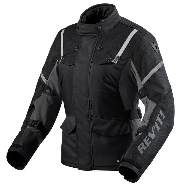 Motorradweste REV'IT Horizon 3 H2O Ladies Black White