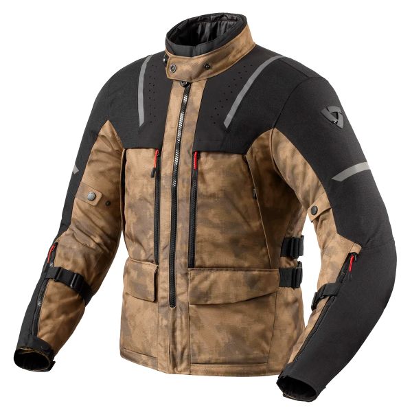 Motorradweste REV'IT Offtrack 2 H2O Black Brown