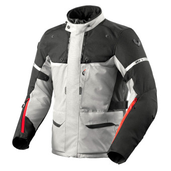 Motorradweste REV'IT Outback 4 H2O Silver Black