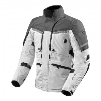 Motorradweste REV'IT Poseidon 2 GTX Silver Charcoal Grey