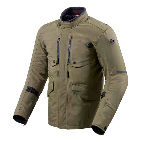 Motorradweste REV'IT Trench GTX D.Green