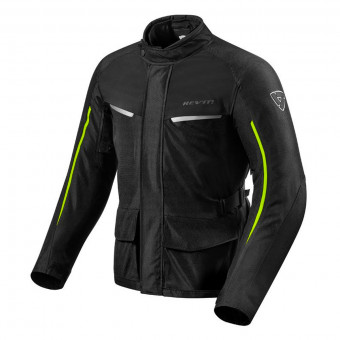 Motorradweste REV'IT Voltiac 2 Black Yellow Neon