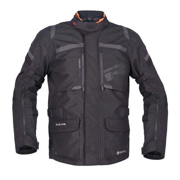 Motorradweste Richa Brutus Gore-Tex Black Motorradweste Richa Brutus Gore-Tex Black