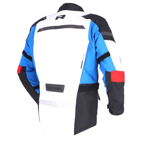 Richa Brutus Gore-Tex Grey Blue Red