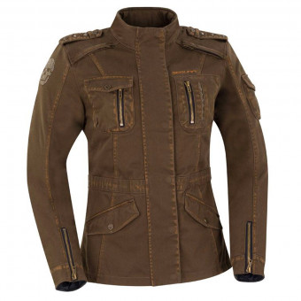 Motorradweste Segura Lady Jewel Crystal Kaki