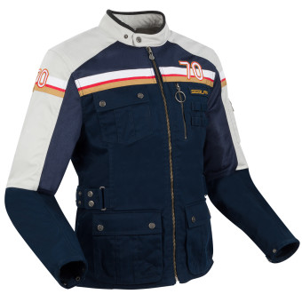 Motorradweste Segura Mojo Marine Grey
