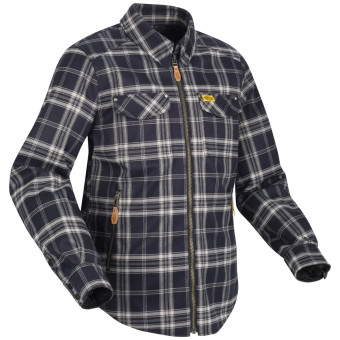Motorradweste Segura Surchemise Traffic Wei Marine