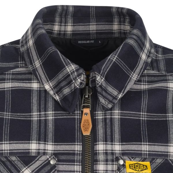 Segura Surchemise Traffic Weiß Marine