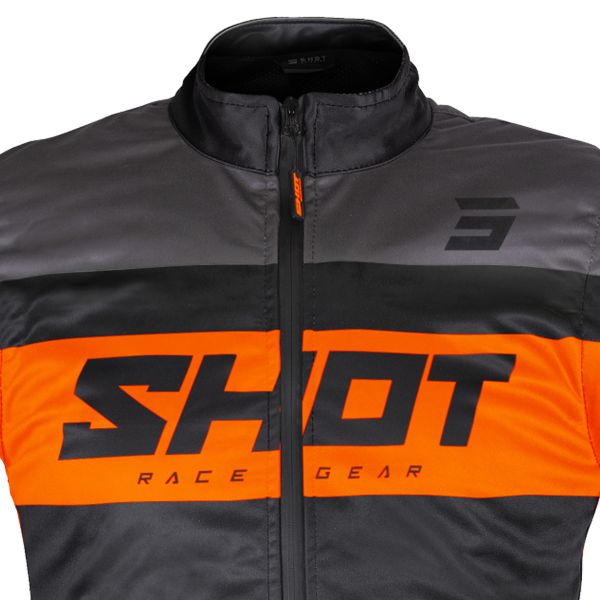 SHOT Bodywarmer Lite Black Orange